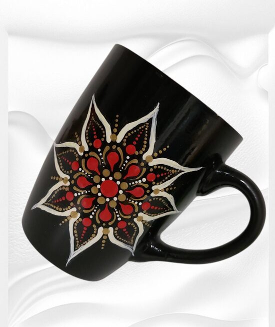 Tasse Kaffetasse Kaffeebecher Mandala 