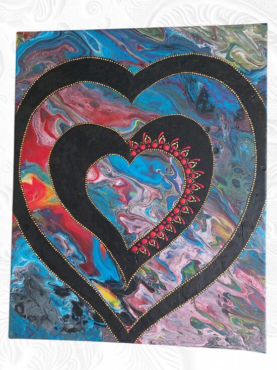 Herz im Herz - das Bild der inneren Nähe